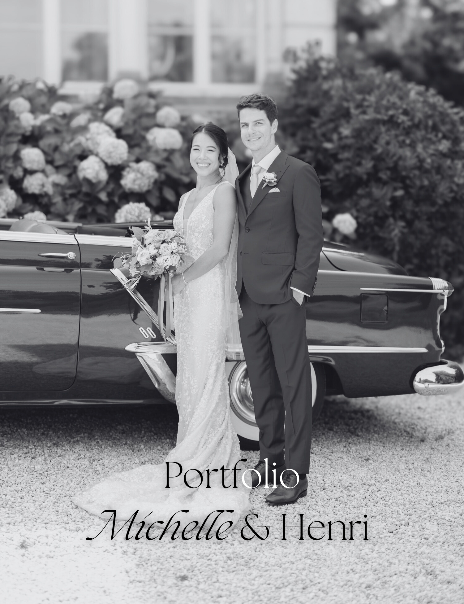couple asiatiques en photo dans un domaine pour leur mariage en provence